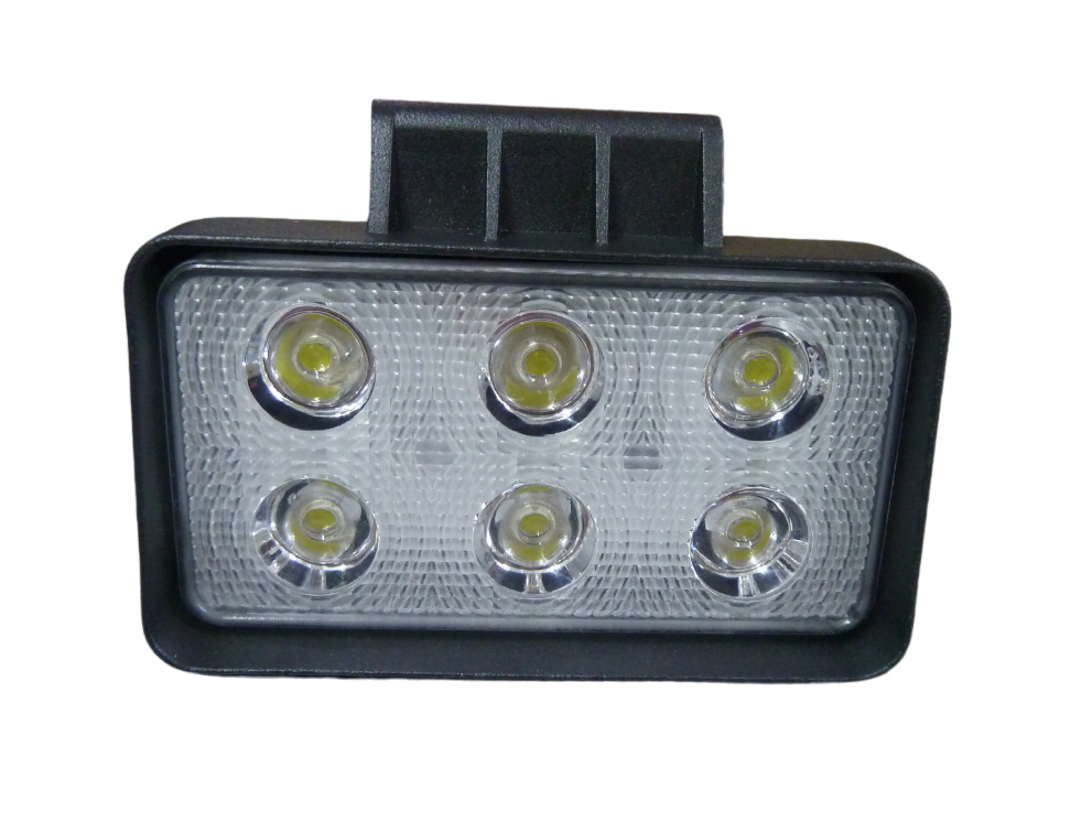 Фара-Прямоугольная LED SQ 12W (110х80x40) 0242/43  10-30V, доп.свет