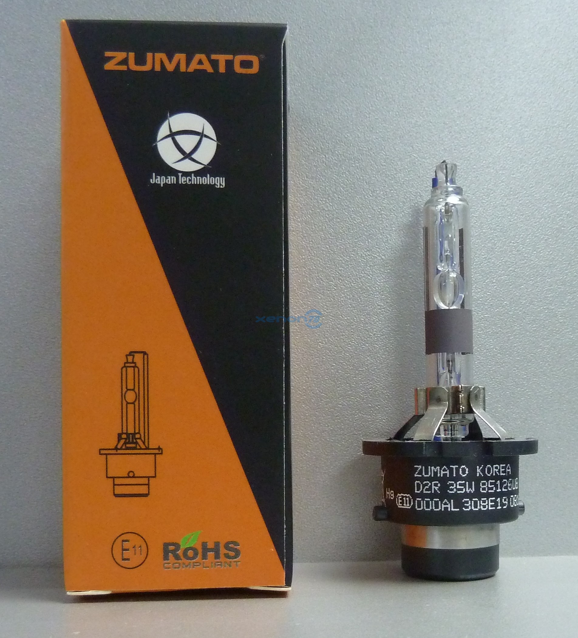 Лампа D2R ZUMATO 6000K (85126UB) +30% яркости, бело-голубой свет)