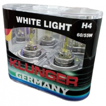 Галогеновая лампа H4 KLUNGER RAINBOW (12v/55W/60W P43T, 1шт. упаковка на 2лампы)