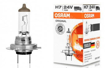 Галогеновая лампа H7 OSRAM 24v  70w 64215 
