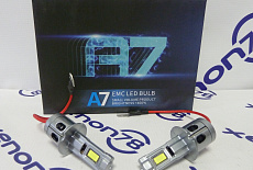 Новые светодиодные лампы H3 A7 с кулером и радиатором 5000K 1900Lm 