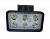 Фара-Прямоугольная LED SQ 12W (110х80x40) 0242/43  10-30V, доп.свет
