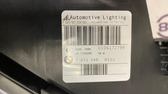 Фара BMW X6 F16 LED правая(б/кассеты) 7471348 БУ 2017г. РК 3 креплений П1-5-3