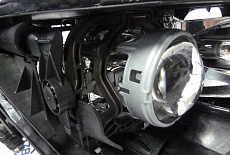 Замена линз на новые линзы 3.0" Bosch AL D2S (под кольцо и игнитор) - BMW 6 E63 дорест. (2005 года) с адаптивом (AFS)