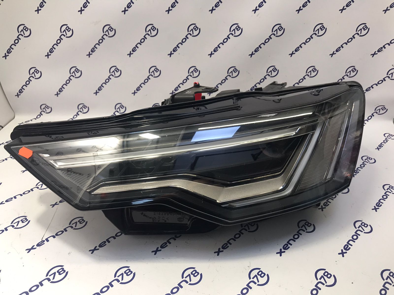 Фара Audi A6 C8 левая 4K0941039 1ZX013377-01 (под восстановление) б/у 20г.