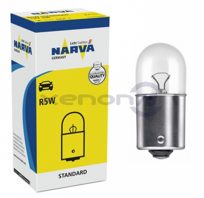 Лампа R5W NARVA 12V 17171