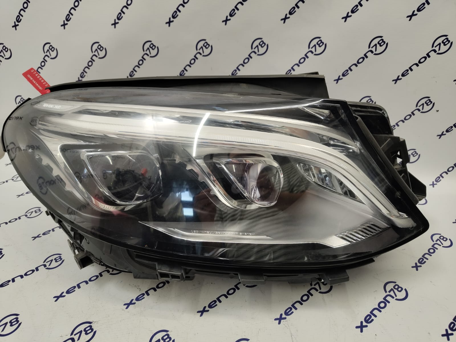 Фара MB GLE 17г правая A1668200859 бу(полировка стекла) П1-17-4
