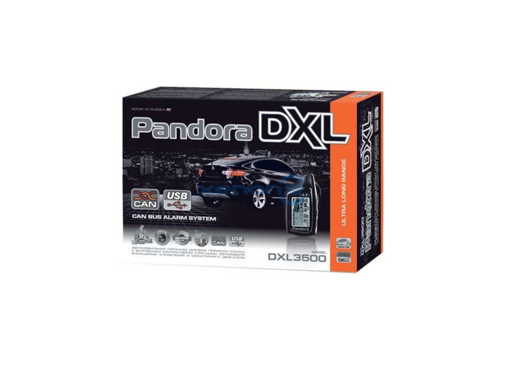 автосигнализация PANDORA De Lux 3500 can