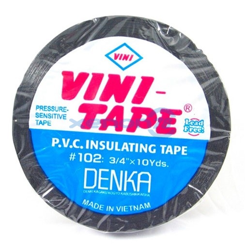 Изолента ПВХ Denka Vini-Tape 18мм х10 (толщина 0,13мм)
