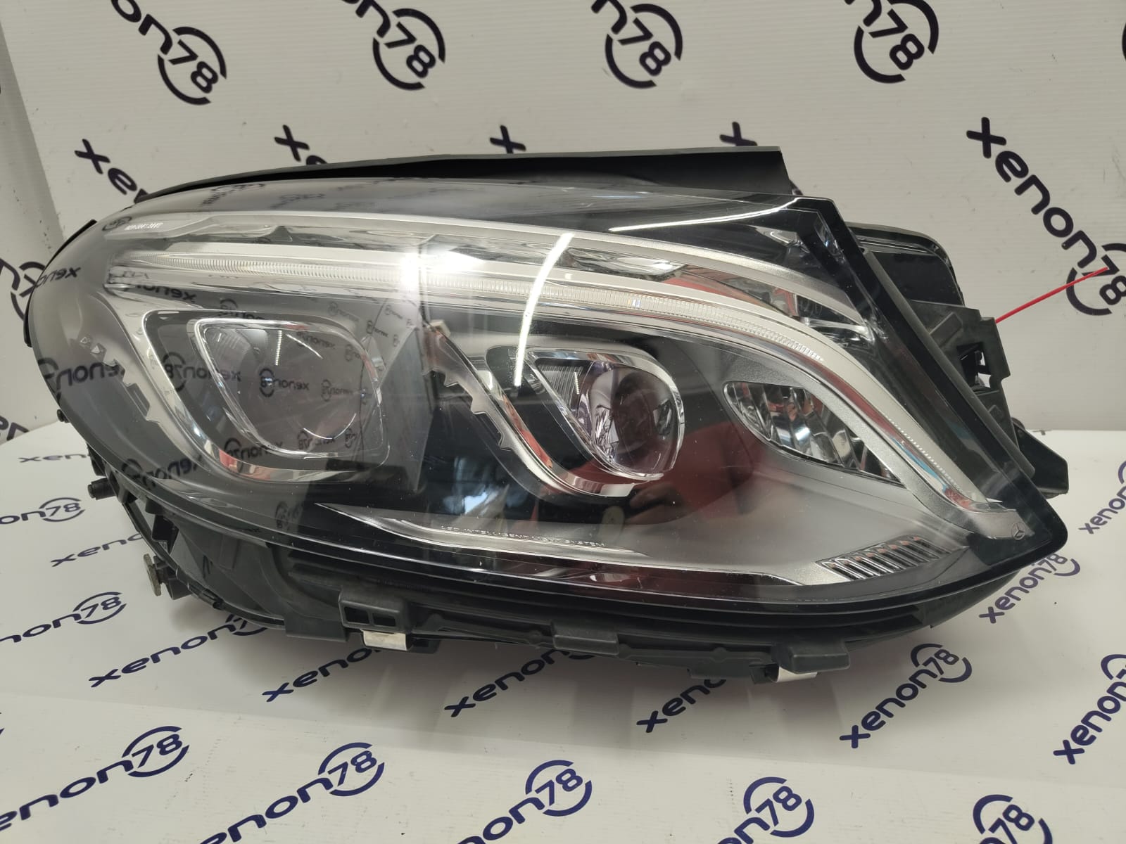 Фара MB GLE 16г правая A1668200859 бу(полировка стекла,РК 1кр.) П1-20-6 
