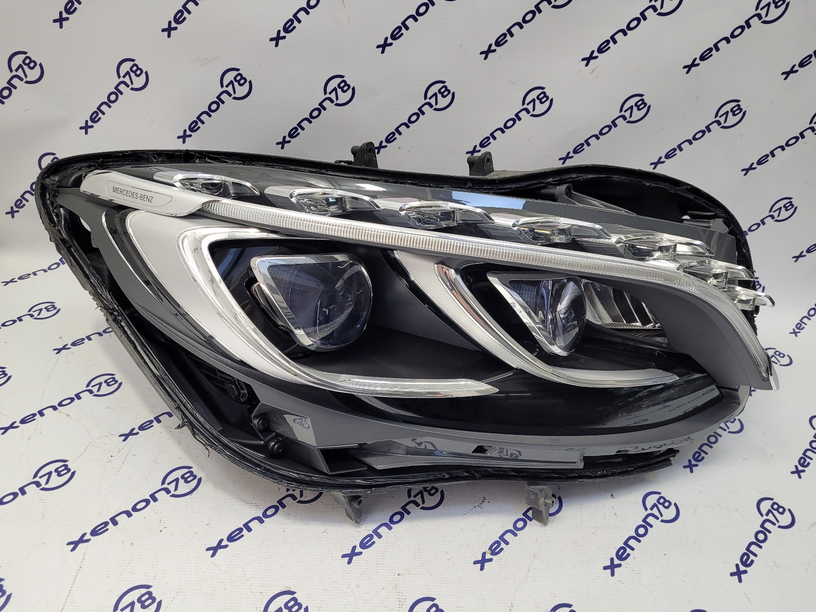 Фара Mercedes S-klasse Coupe A2178202500 w217 БУ 17г. замена стекла, рем.креплений
