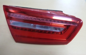 Ремонт светодиодов и устранение запотевания заднего фонаря Audi A6 C7 (левый)