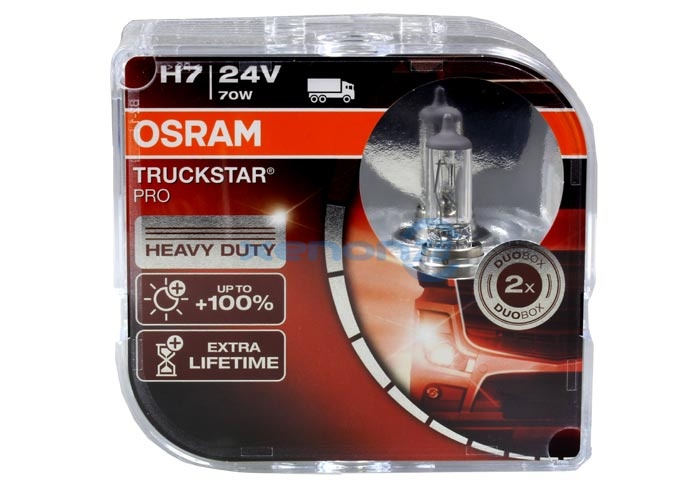 Галогеновая лампа H7 OSRAM Truckstar (24v 70W) 64215TSP 