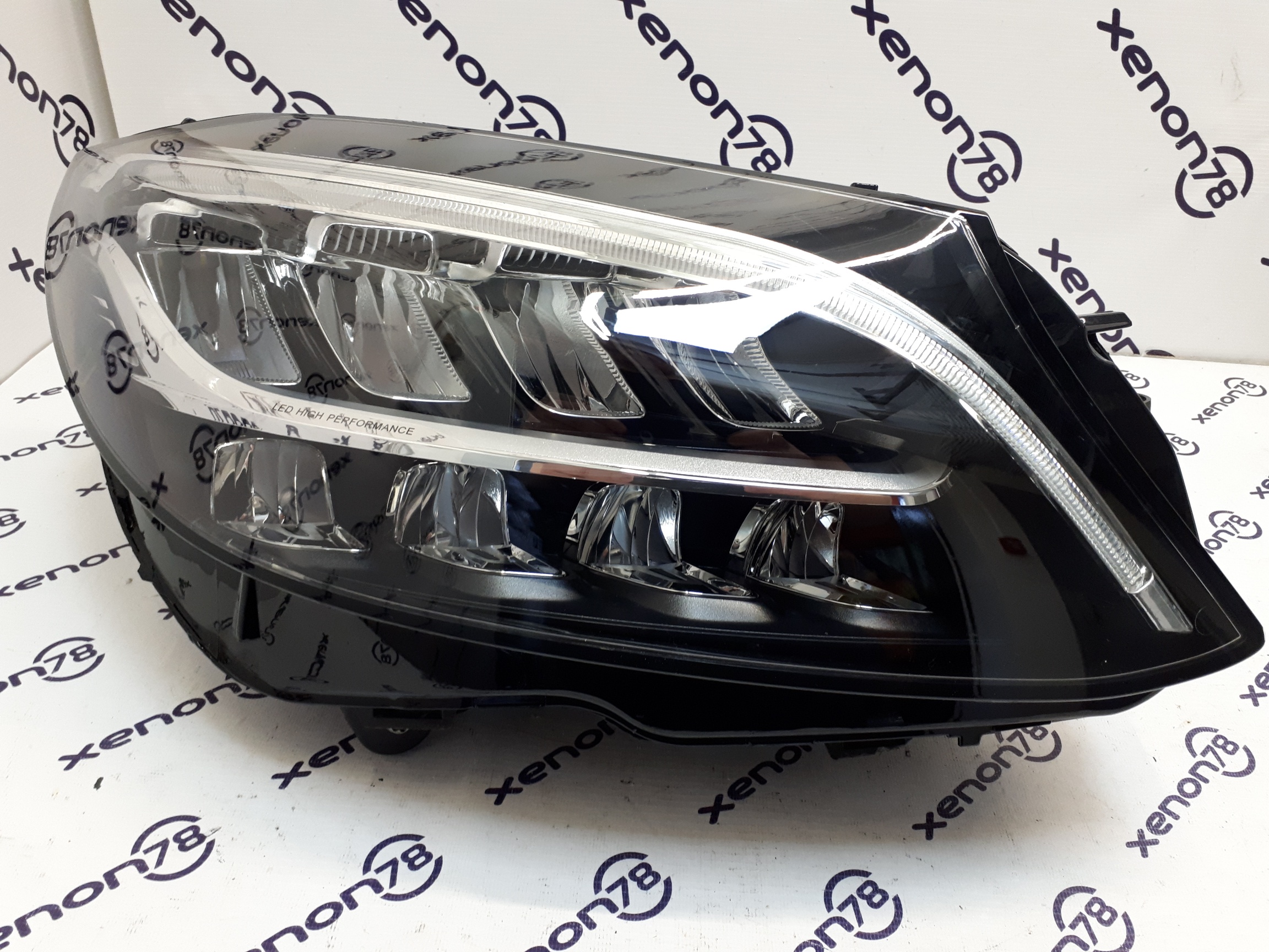Фара Mercedes С-class w205рест 19г. правая A2059062206KZ бу замена ст.РК крепления