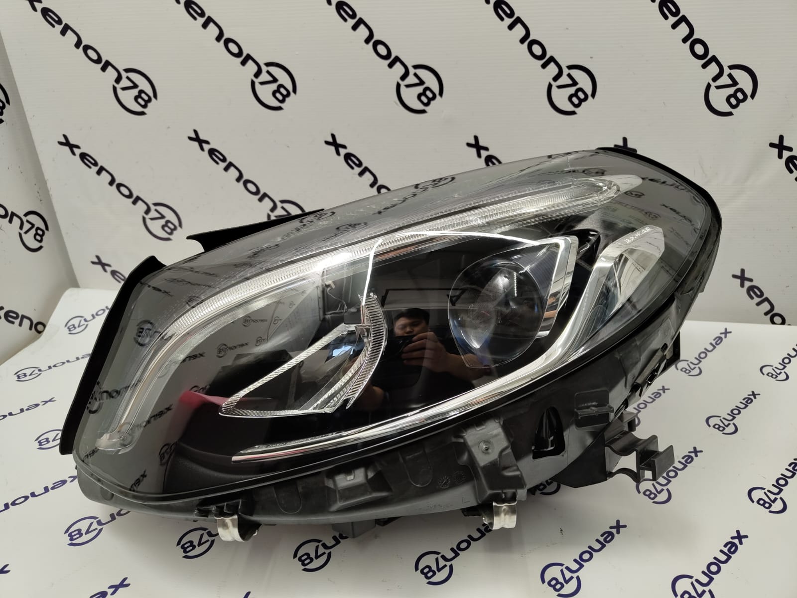 Фара Mercedes B-class w246 левая A2469063301 бу 16г.(новое стекло) П1-19-2