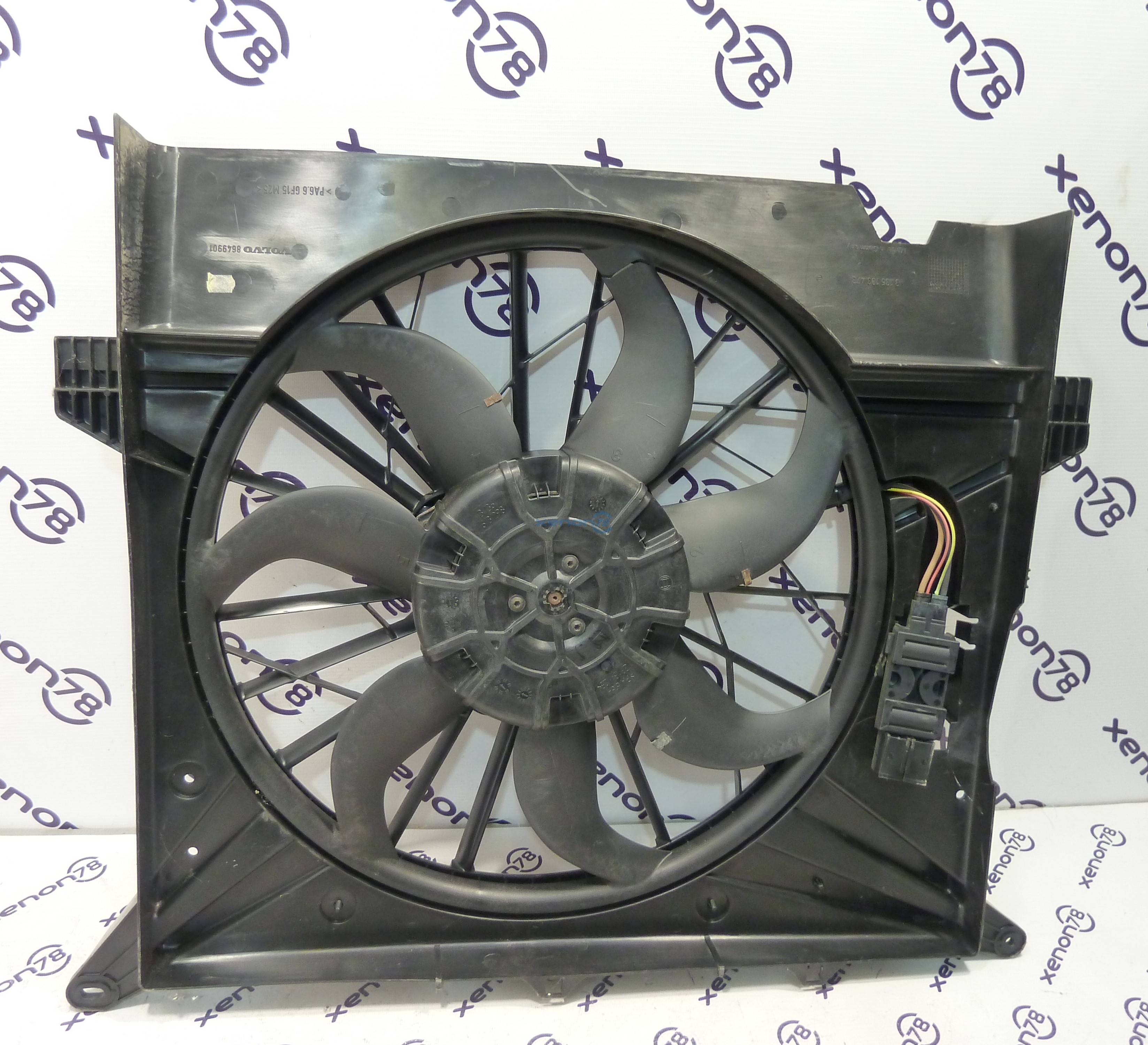 Вентилятор радиатора Volvo XC90 (2002>), 0130706803 BOSCH б/у