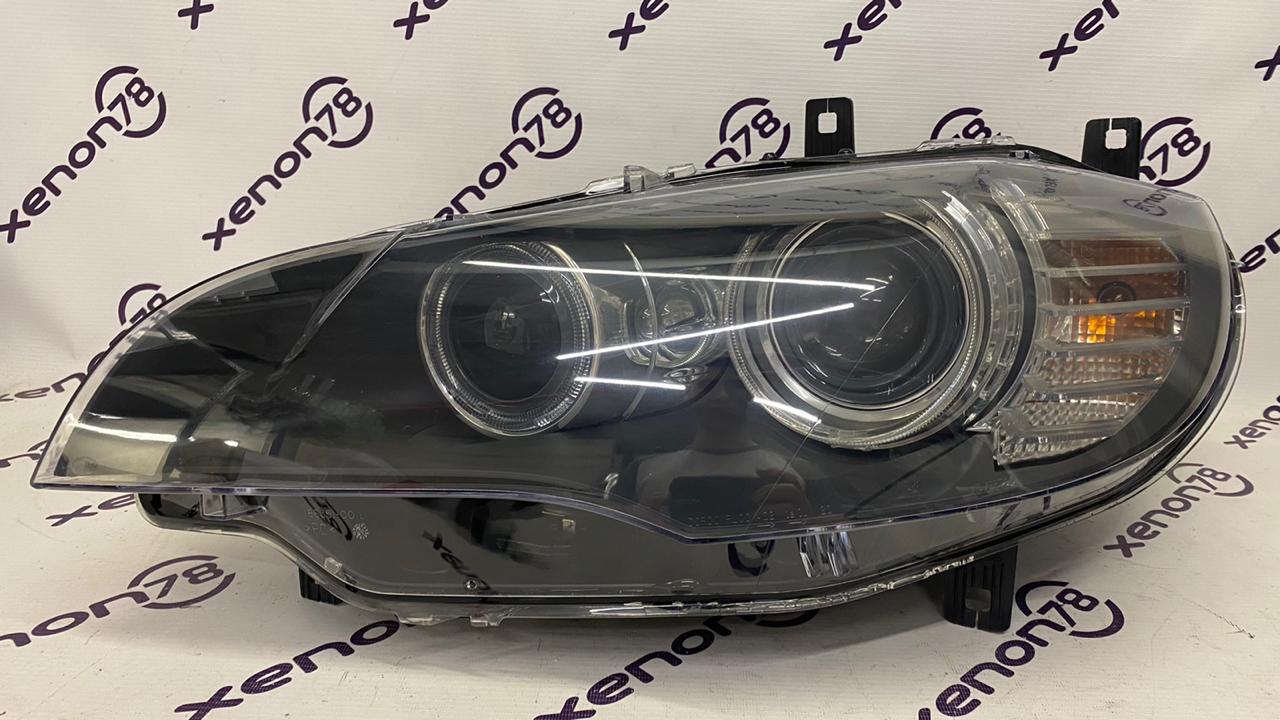 Фара BMW X6 E71 левая 7271357-03 1EL009644-01(РК верхнего крепления)БУ П1-7-5