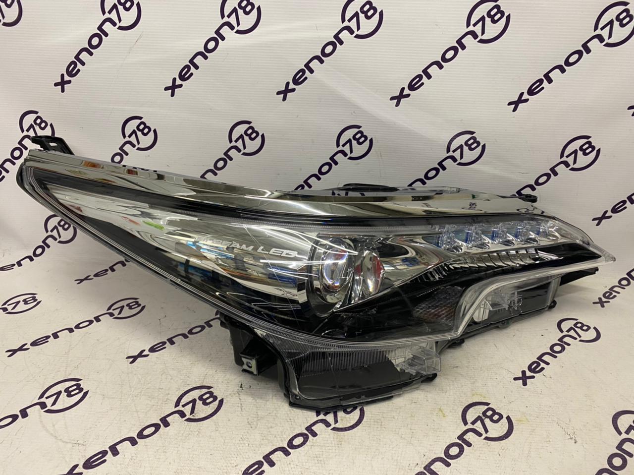 Фара Toyota Fortuner 2 LED 18г рестайл правая 811400KG40 б/у П1-10-2