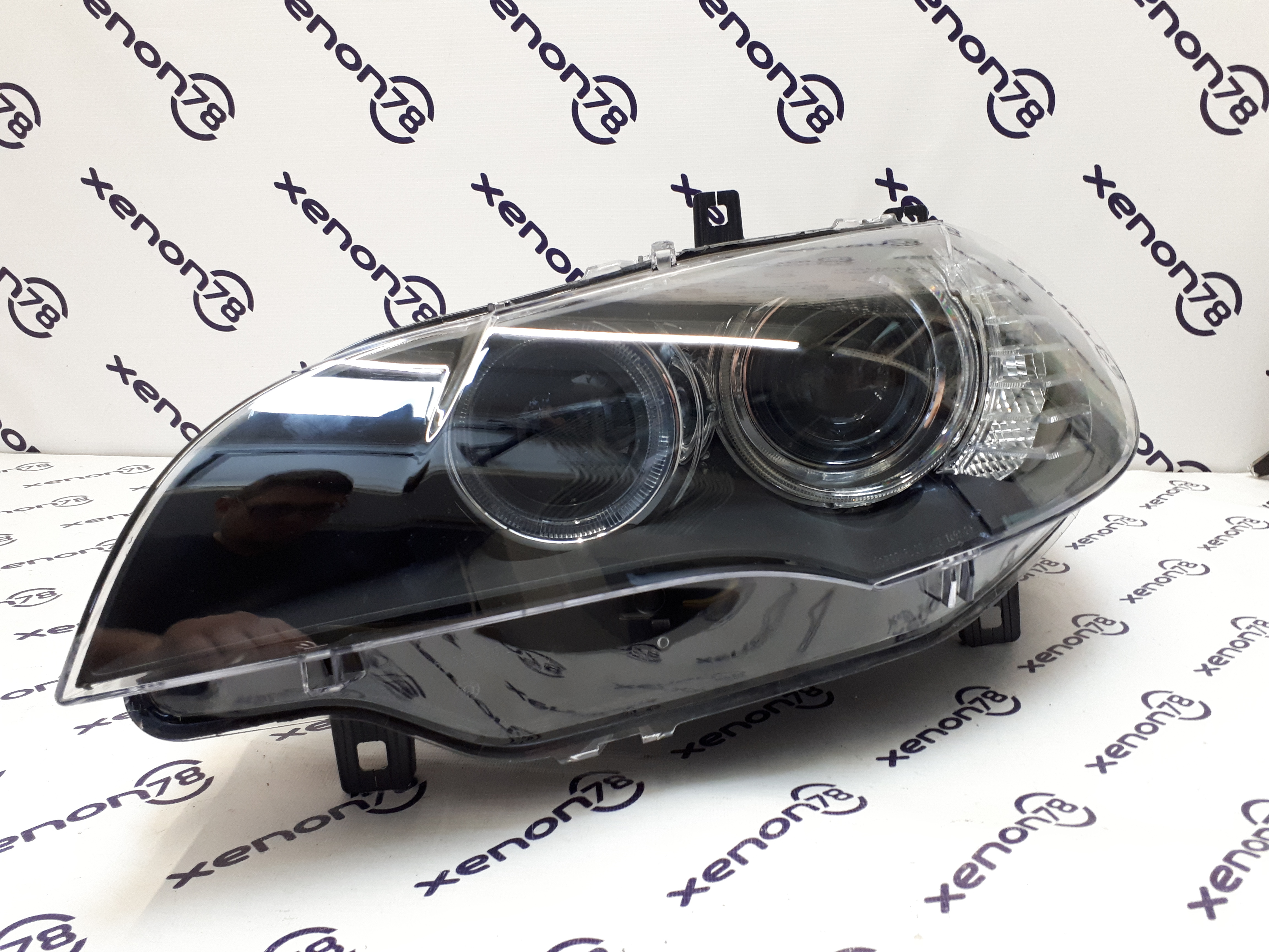 Фара BMW X6 E71 левая 7271357 1EL009644-01(новое стекло и линза)БУ