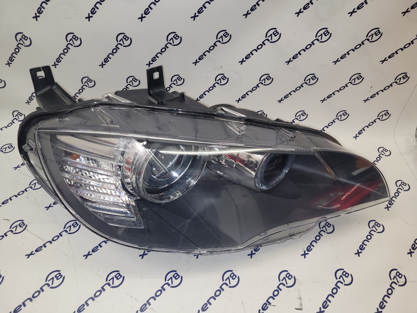 Фара BMW X6 E71 правая 7271358  1EL009644-52 (новое стекло и линза) БУ