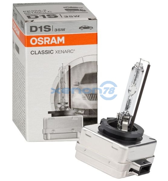 Лампа D1S OSRAM 66140CLC (цвет 4300K, 35W, гарантия 6 месяцев)