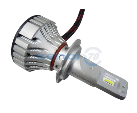 Светодиодная лампа ZUMATO H7-F2-LT (33W, 5500K,радиатор c кулером) Гарантия 6месяцев.