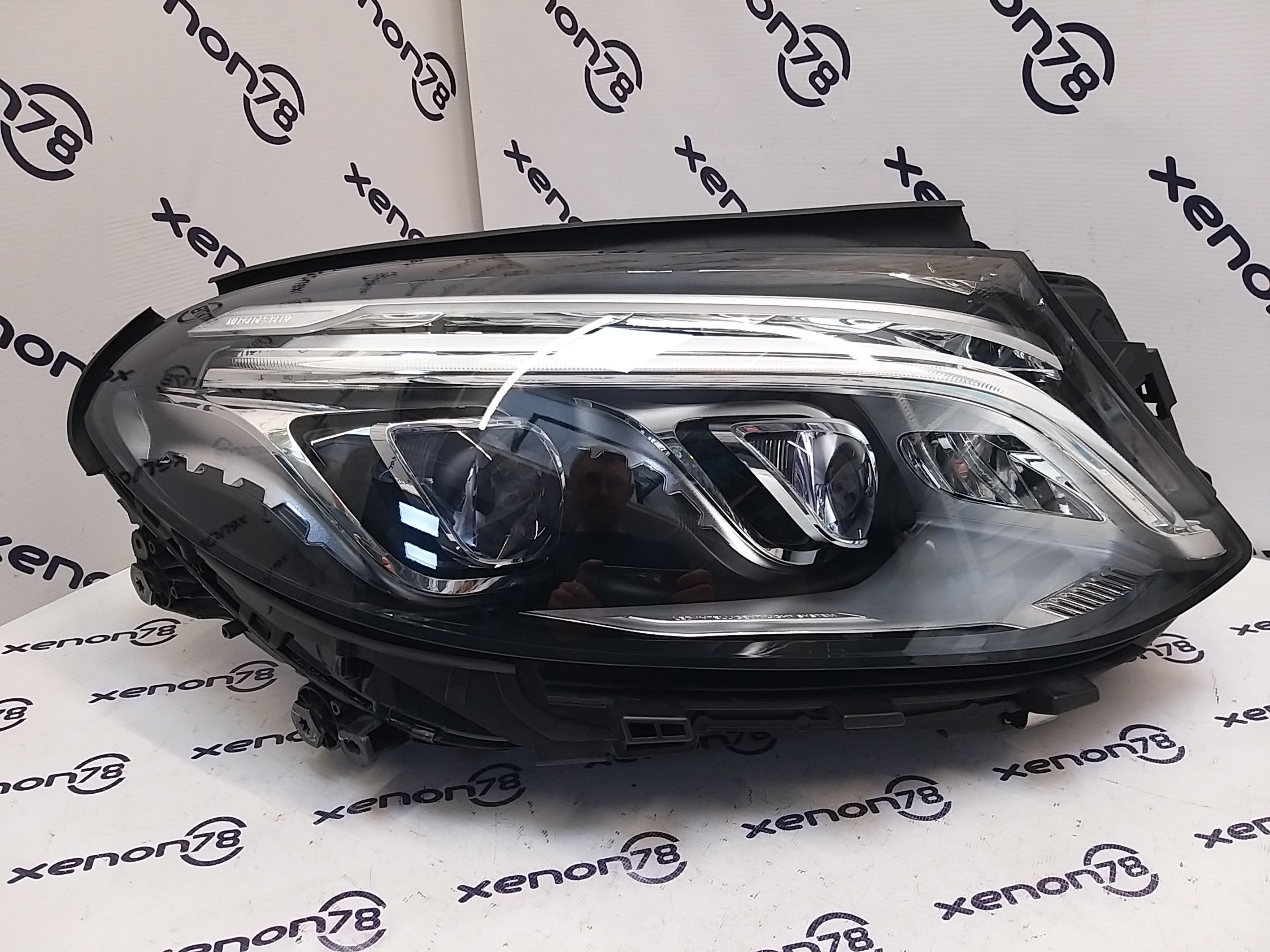Фара MB GLE 18г правая A166906 22 03 бу (Новое стекло) П1-2-4