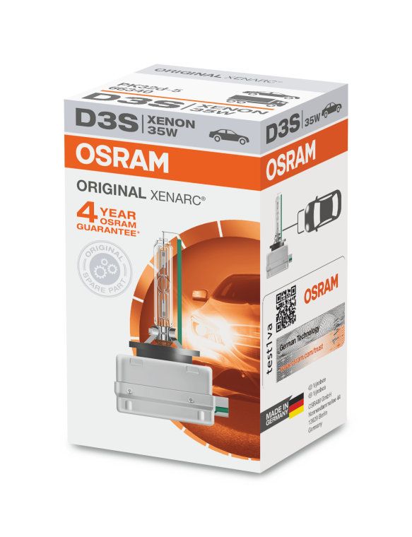 Лампа D3S OSRAM 66340 ORIGINAL XENARC (гарантия 1 год)