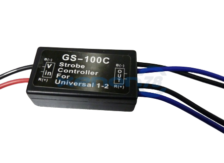 Строб контроллер для светодиодных фар GS-100С (12в, 6А,два выхода)