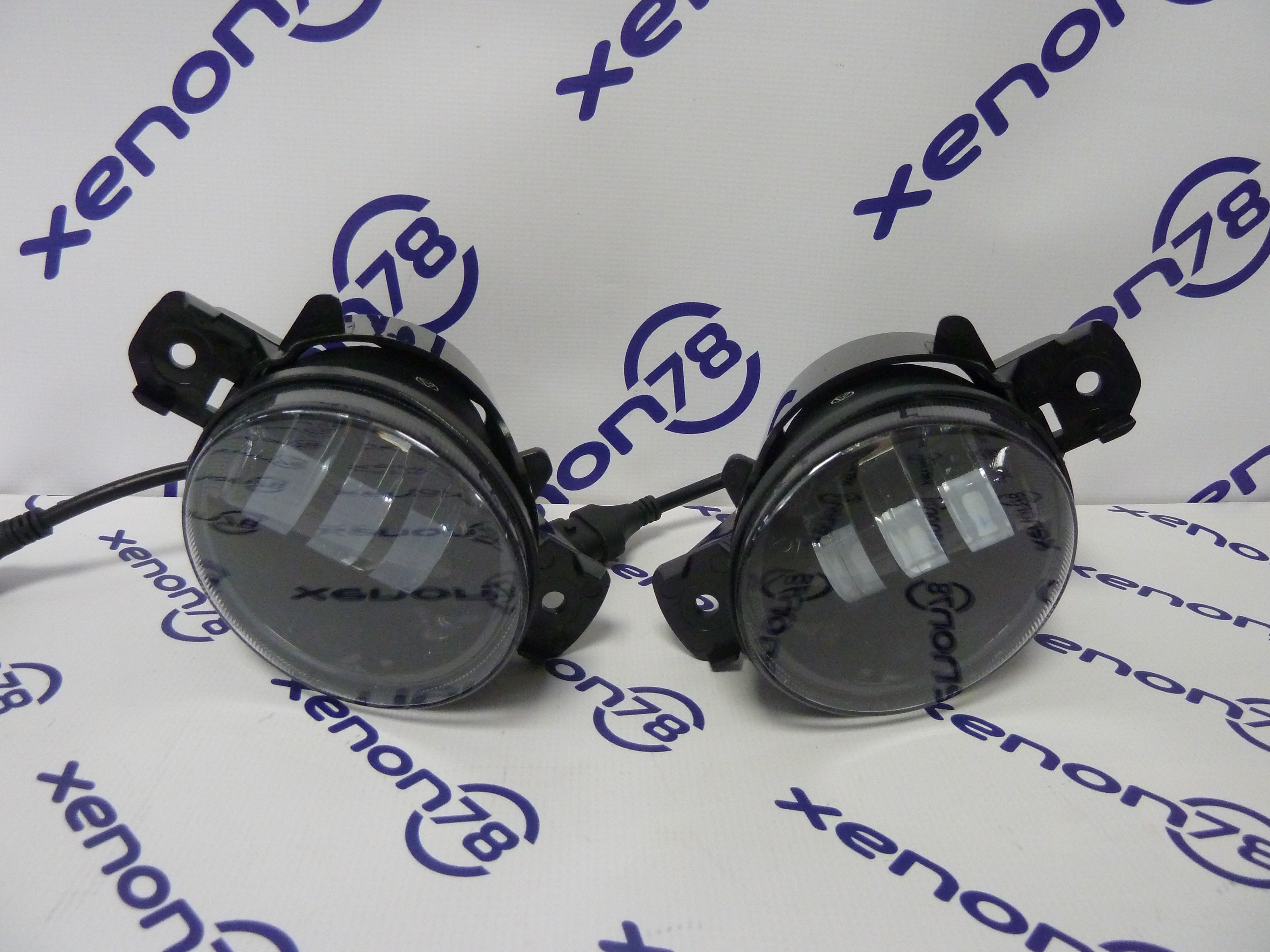 Светодиодные фонари DRL Fog 90mm LED 50W 0237 угловые NISSAN 