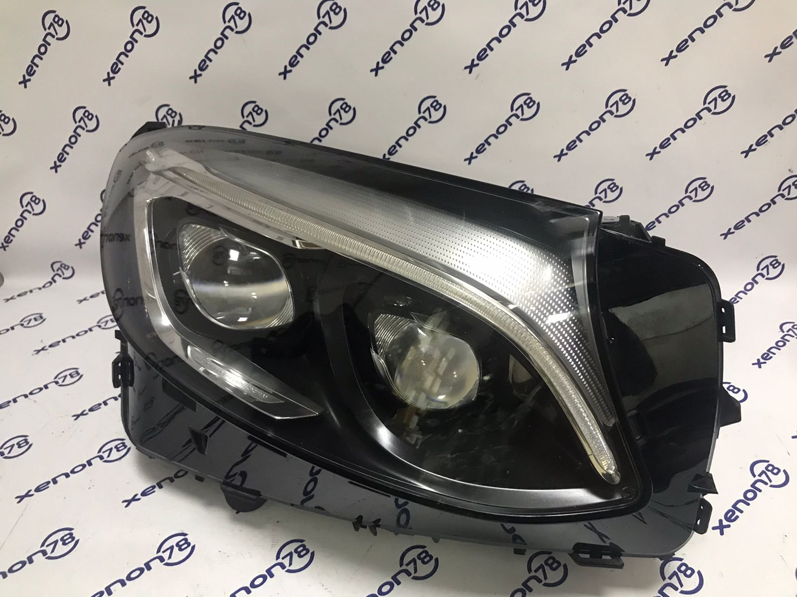 Фара Mercedes GLС x253 (2 линзы) правая A2539060401 бу 15г. (РК 2 креплений)