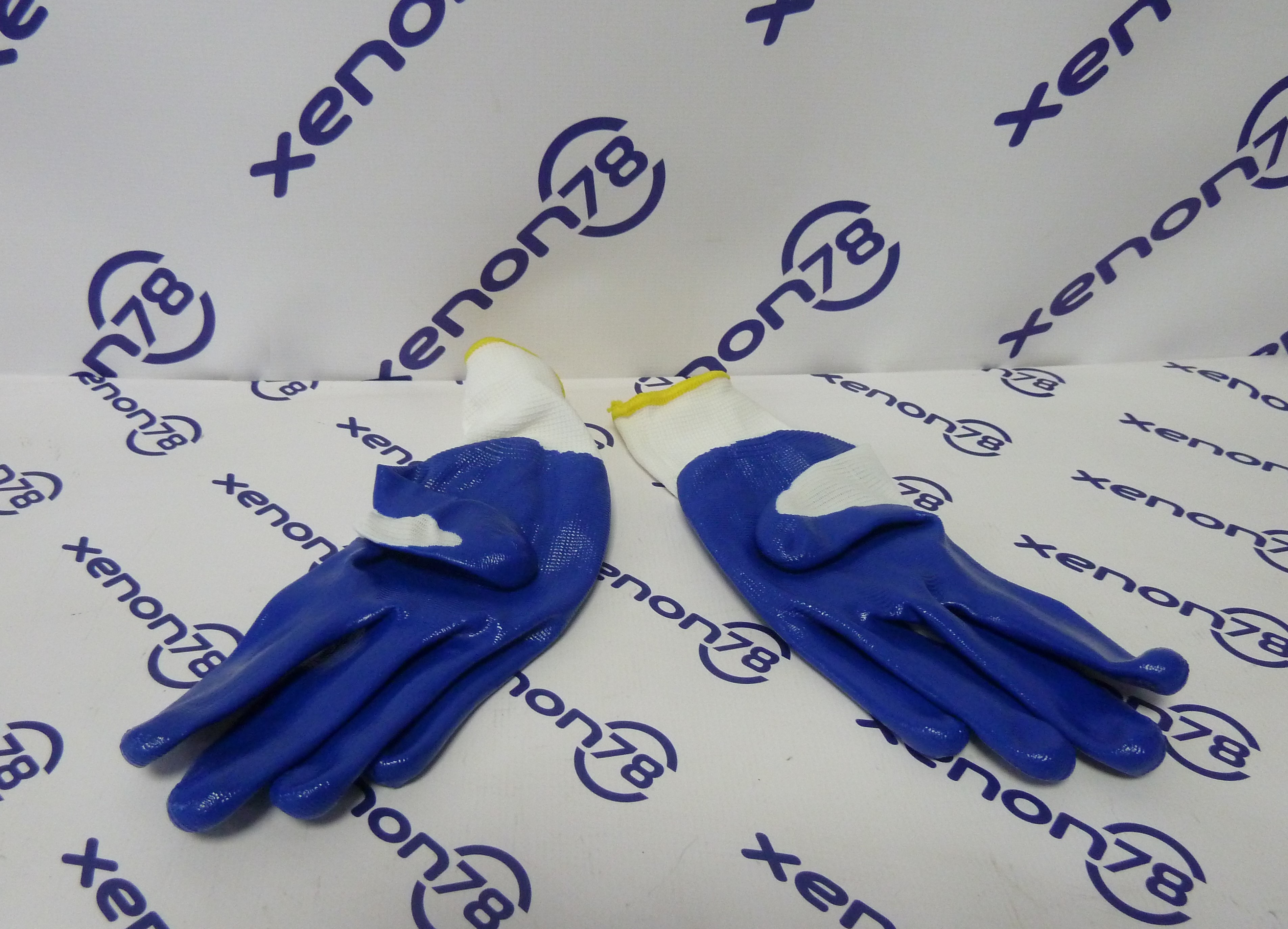 Перчатки рабочие с полимерными покрытием(1 пара)