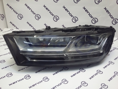 Фара Audi Q7 (2) левая 4M0941033 ZKW БУ 16г. (дефект стекла) 