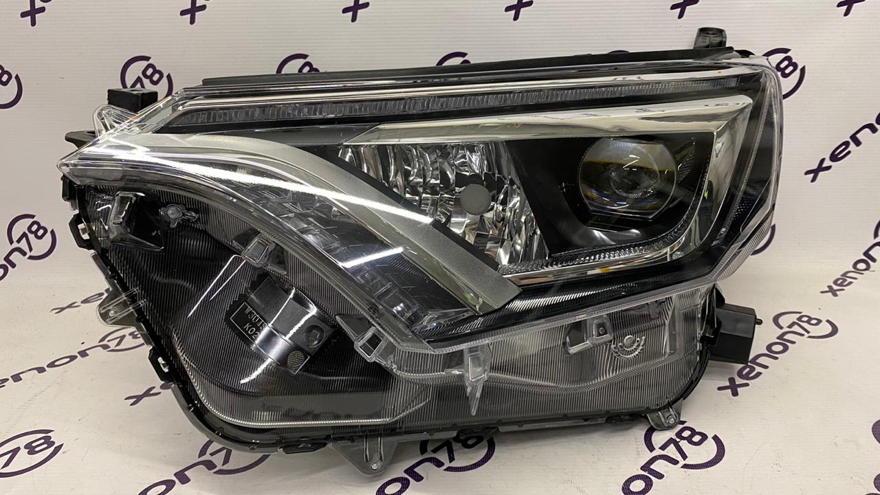 Фара Toyota RAV4 4рест.(CA40) Bi-LED левая 8118542680 б/у 18г. ремонт крепления П1-19-2