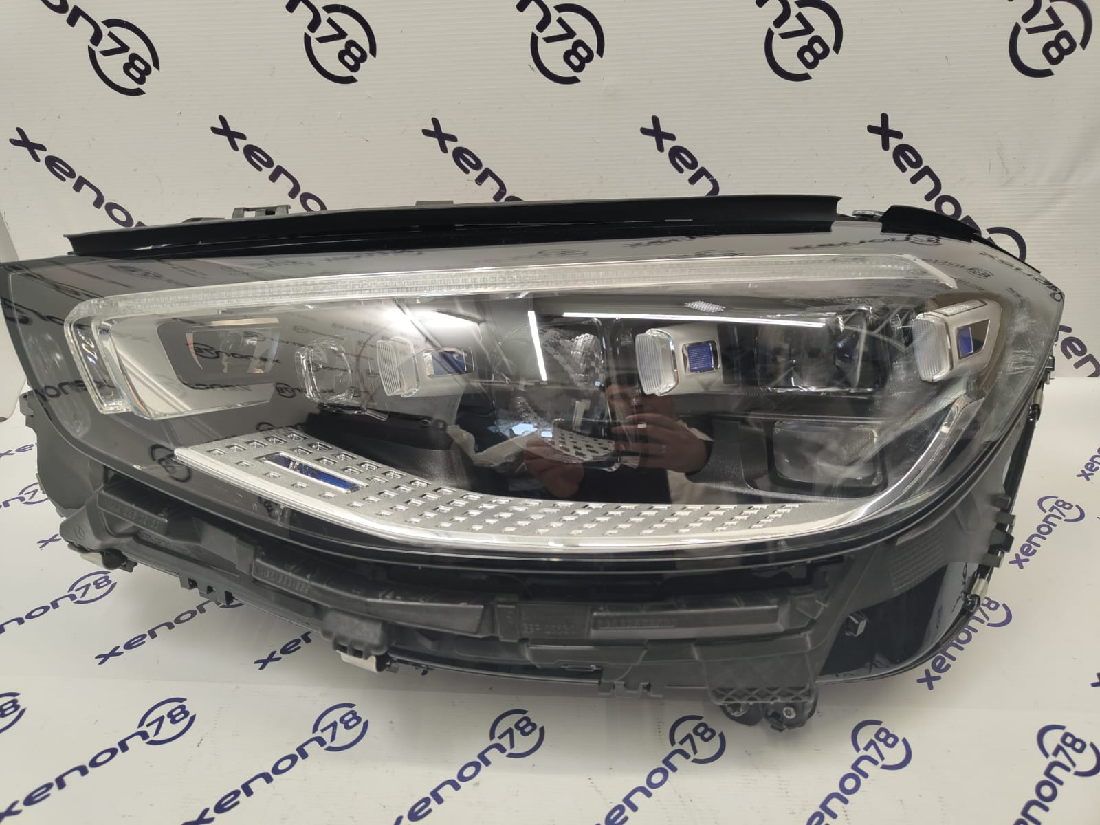 Фара Mercedes S-class w223 левая A2239061704 бу 21г. (новое стекло)
