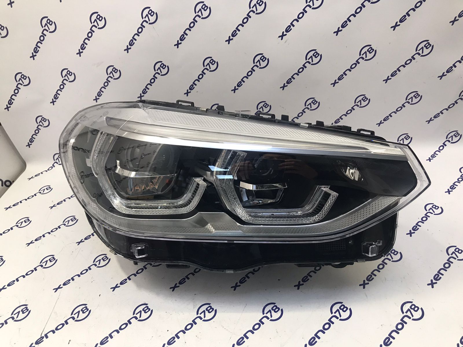 Фара BMW X3 G01 (X4 G02) правая 8739654-02 БУ 19г. (новое стекло) П1-12-5