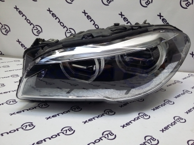 Фара BMW 5 F10 LED левая 7352481-08 БУ 2015г Новое стекло! 