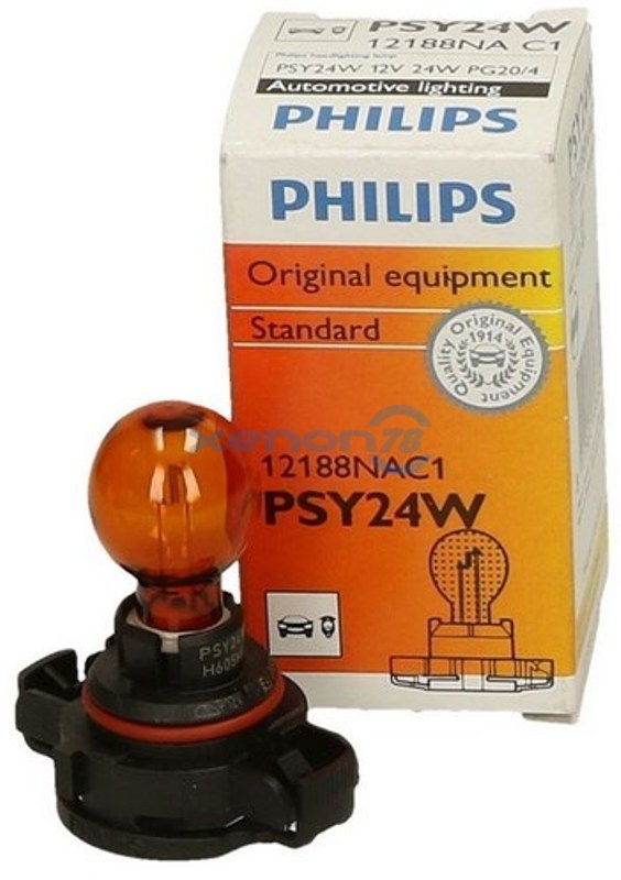 Лампа PSY24W PHILIPS 24W 12v оранжевая для поворотника