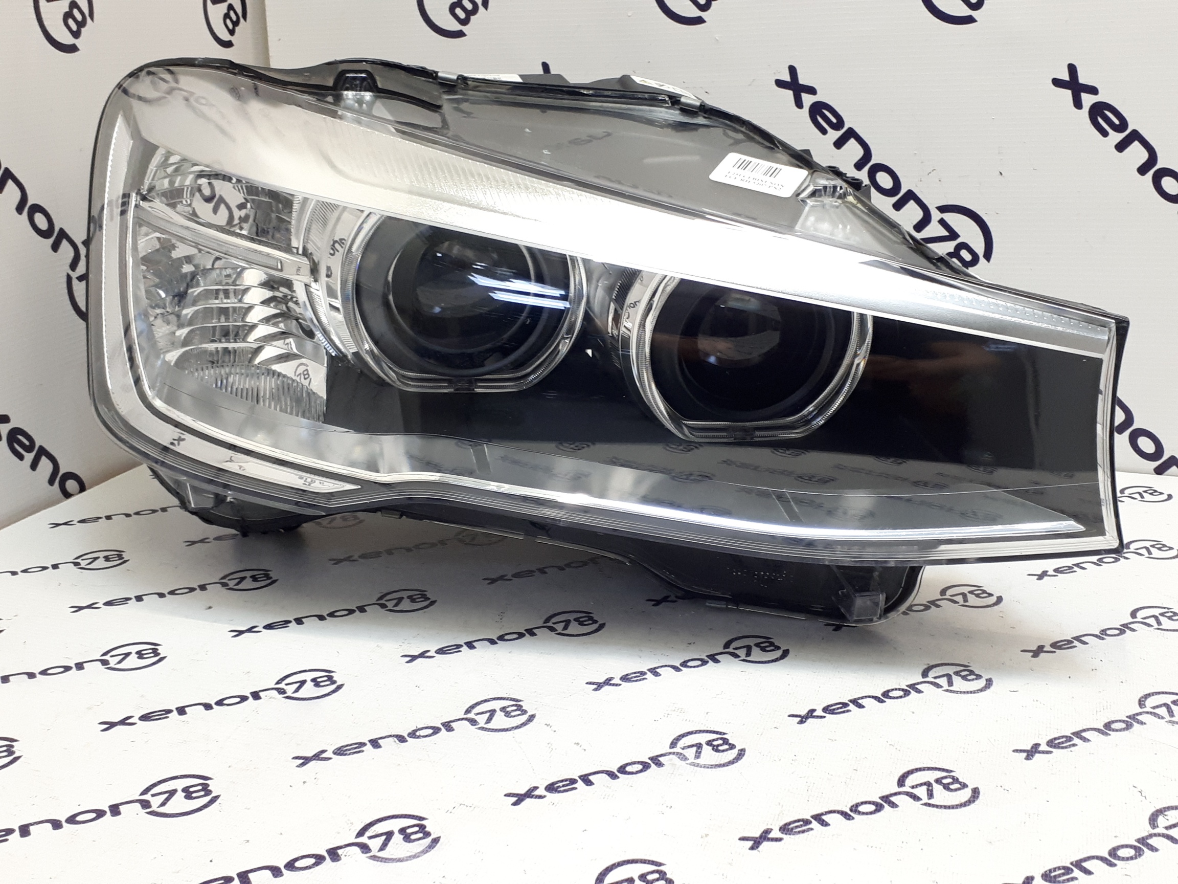 Фара BMW X3 F25 рест. правая 7400018-06 БУ РК верхнего крепления