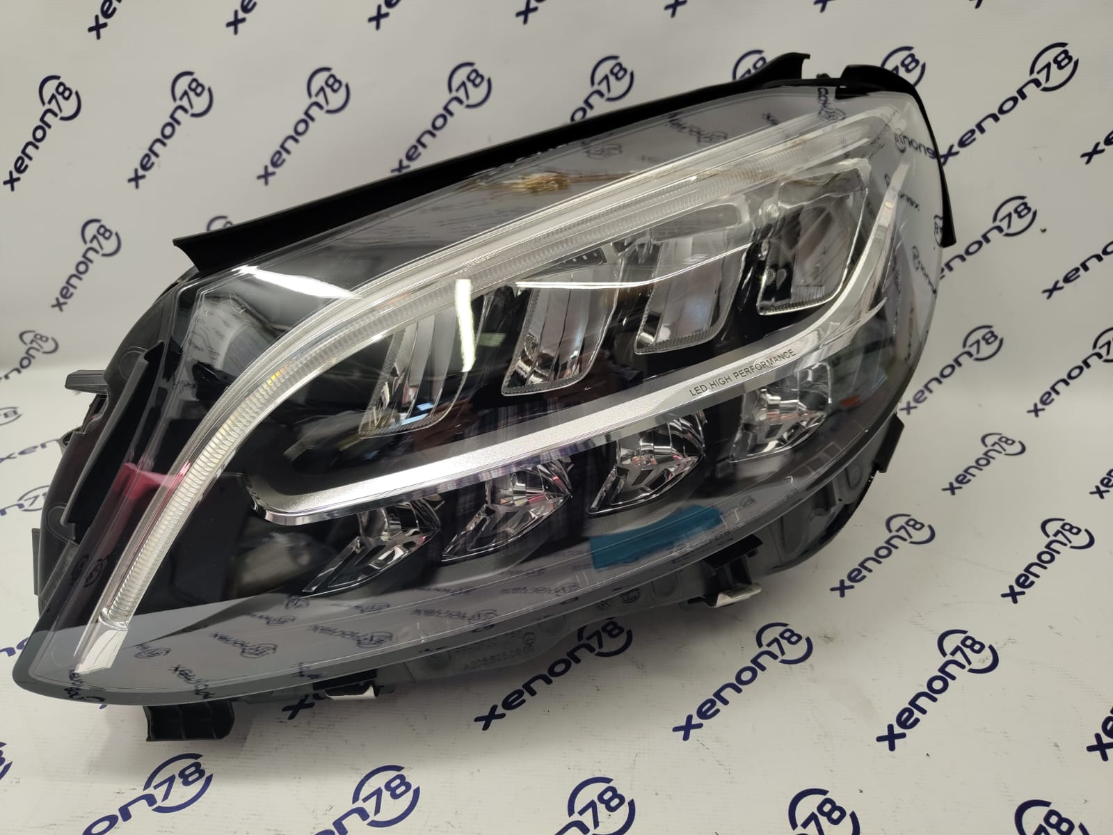 Фара Mercedes С-class w205 рест левая A2059062106KZ (новое стекло 29/30) БУ 19г. П1-11-3