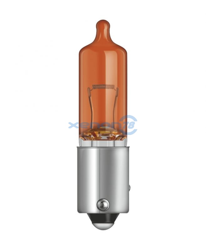 Лампа HY21W 12v 21W PHILIPS 12146 оранжевая для поворотника с малым патроном