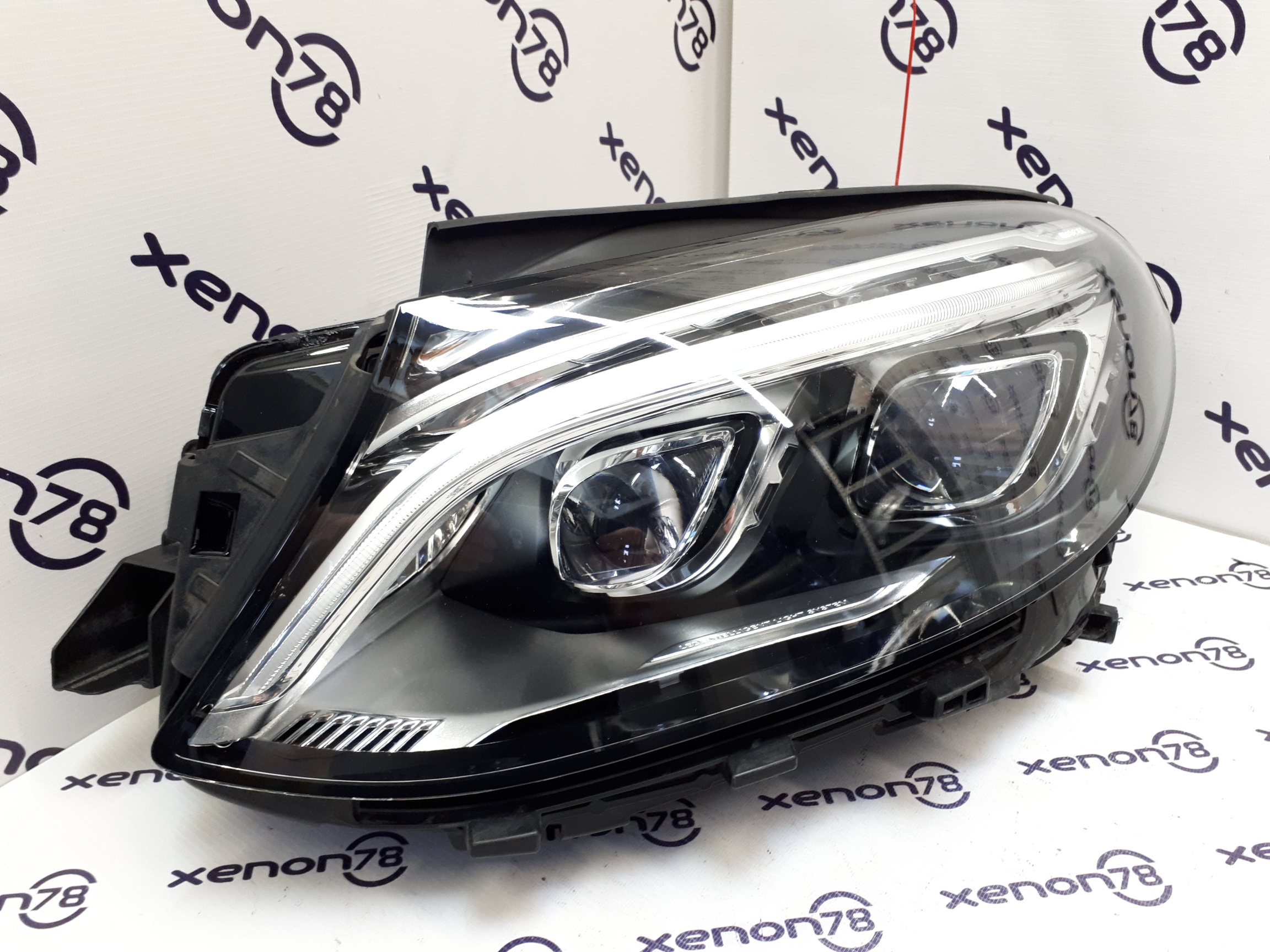 Фара Mercedes GLE Coupe c292 w166 левая A1669062103 бу (новое стекло)