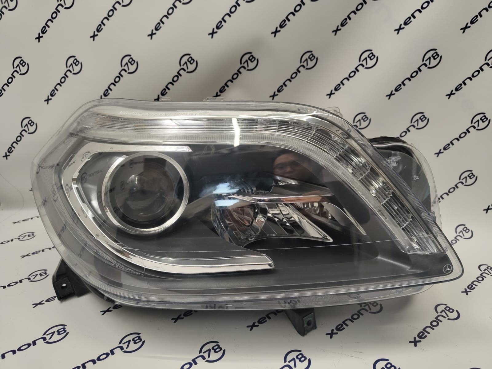 Фара Mercedes GL x166 правая A1668203559 GL166 бу 14г. (РК верхнего крепления 27/30) П1-22-2
