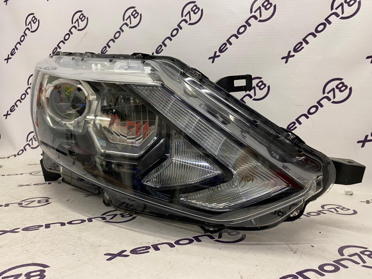 Фара Nissan Qashqai J11 16г.правая LED 13899R б/у(ремонт креплений) П1-8-2