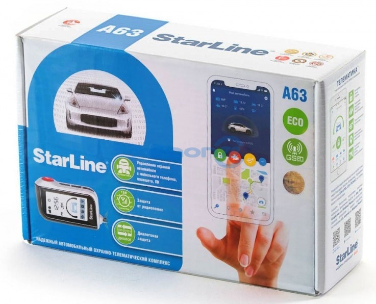 StarLine A63 GSM Eco