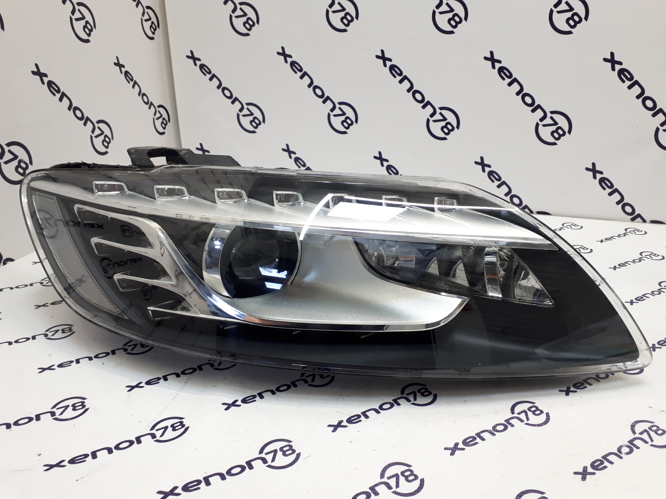 Фара Audi Q7(1рест.) правая 4L0941004AC(89321201) D3s+LED б/у 14г.(замена ст.)