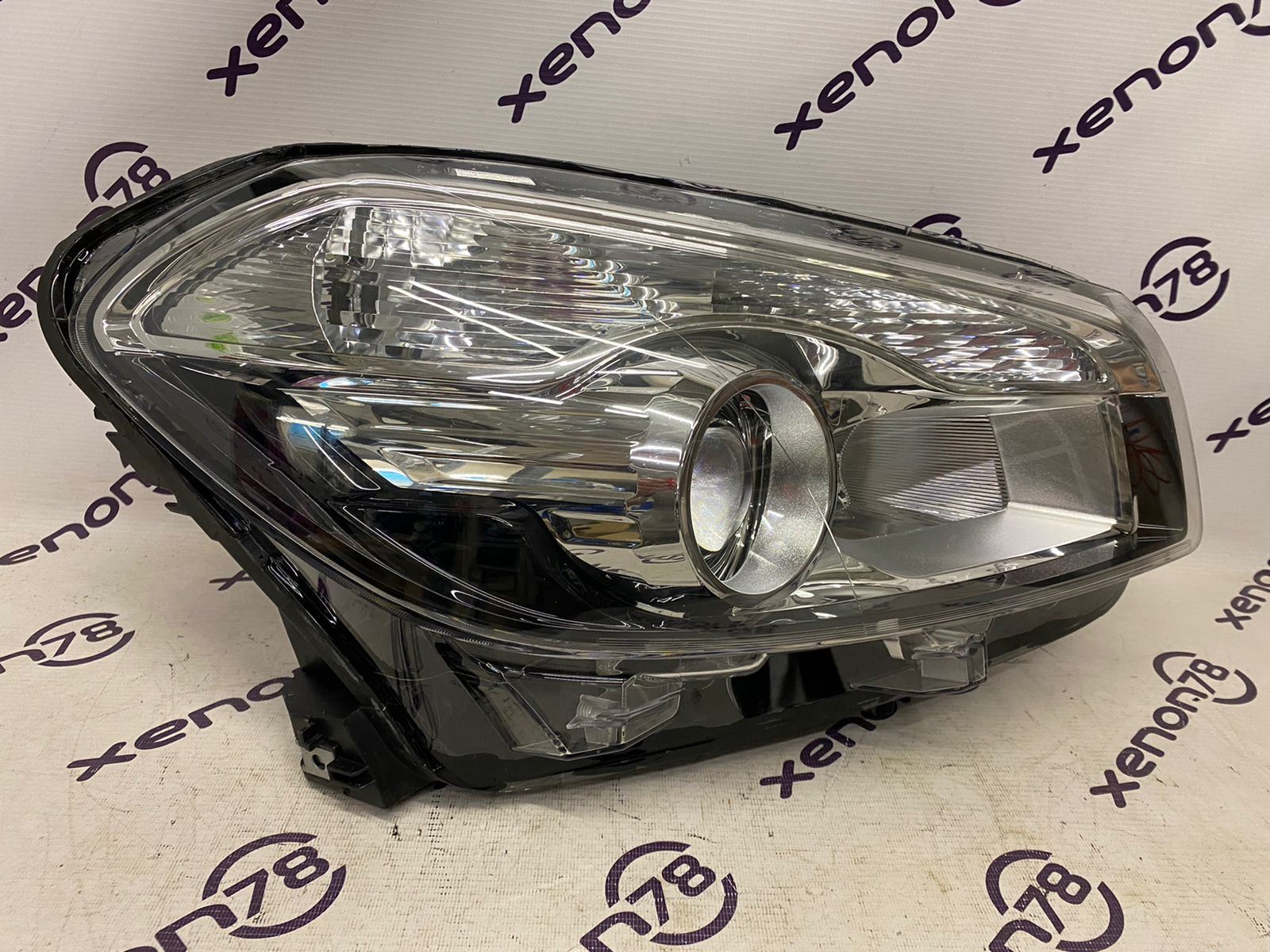 Фара Nissan Qashqai J10 правая H7 1EL010335-12 (26010-BR00B) б/у 15г.П1-17-3