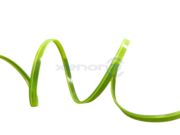 Лента гибкий неон 1м цвет Ядовито-зеленый Т-профиль