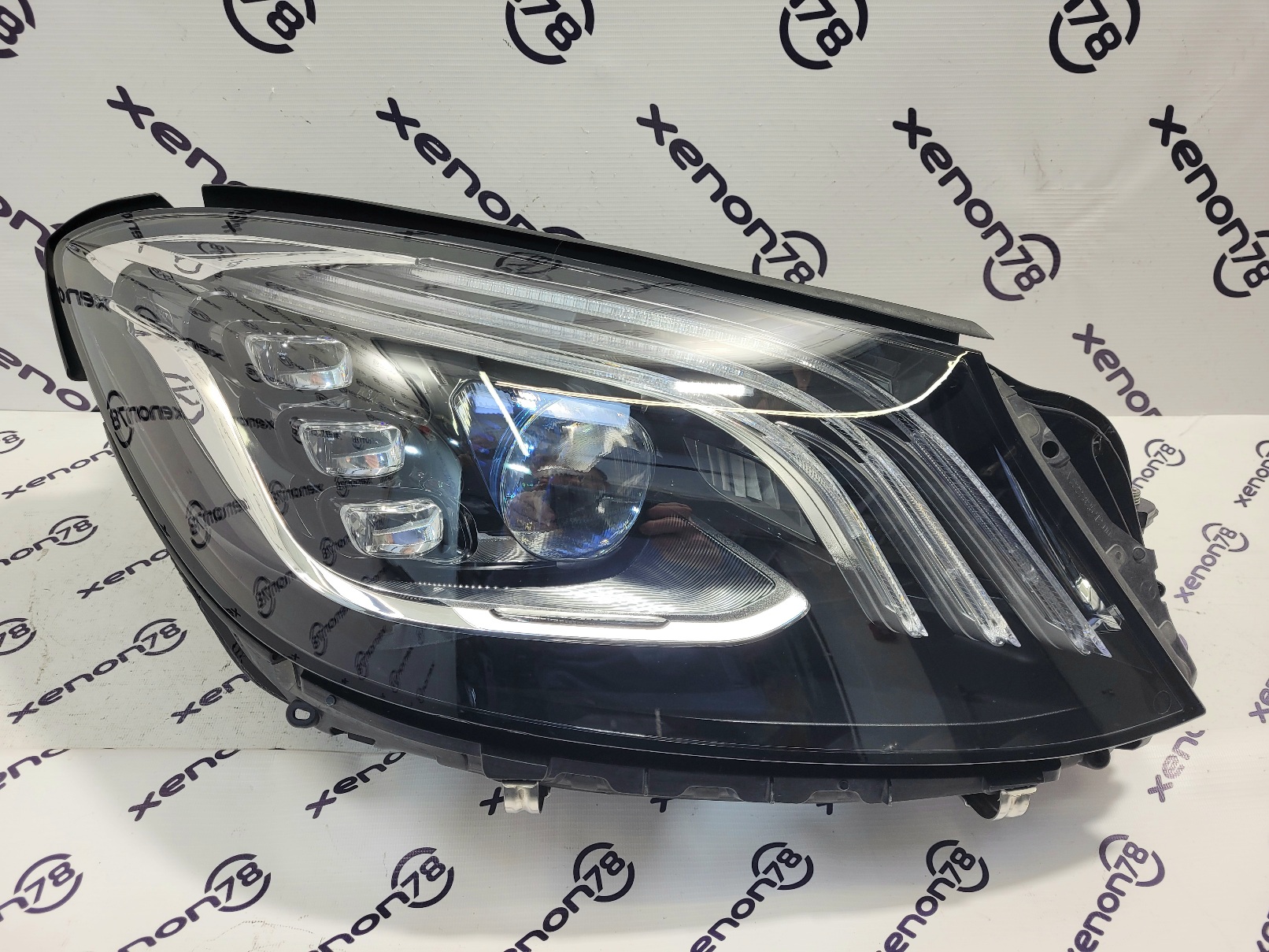 Фара Mercedes-Benz S-class(W222) правая A2229062005 MULTIBEAM LED бу 17г. Новое стекло.П1-12-6