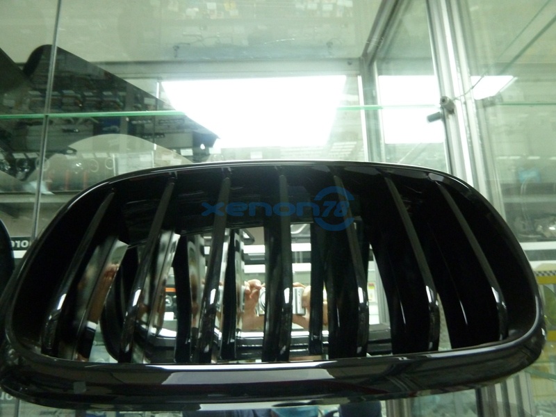 BMW X5 F15(X6 F16) Решётки радиатора(ноздри БМВ Ф15) чёрный лак (комплект)